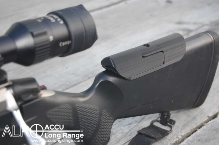 ACCU Long Range Cheek Rest Riser with easy bolt removal feature 12