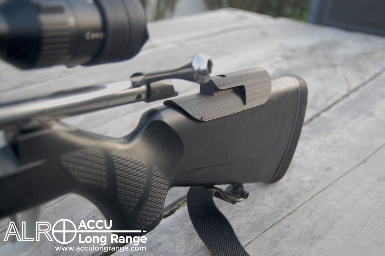 Rifle Cheek Riser with easy bolt removal feature - ACCU Long Range