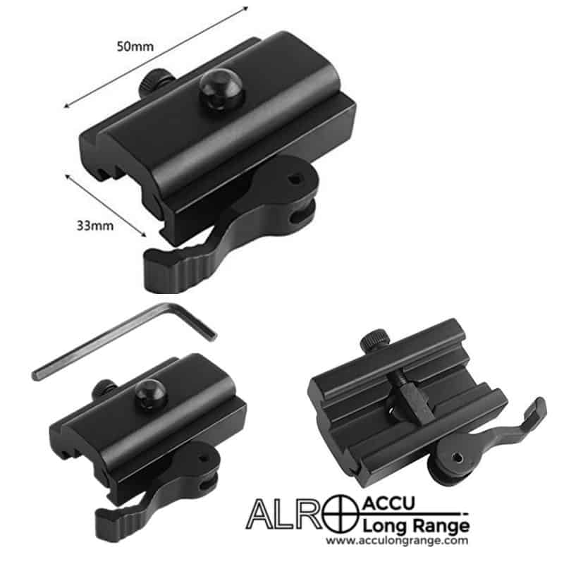 Sling stud rail adapter for rifle & QD* Harris style bipod adapter kit 