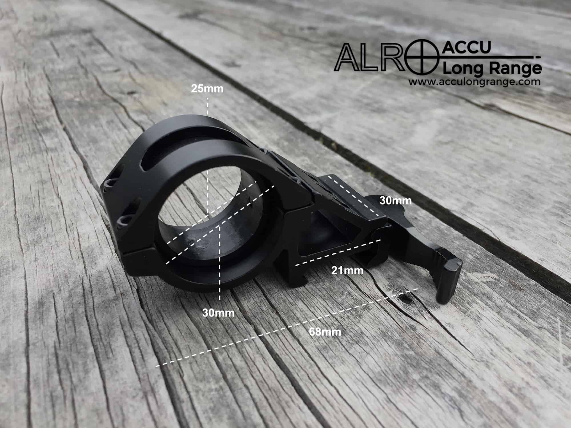 ACCU Long Range Quick-detach torch mount kit