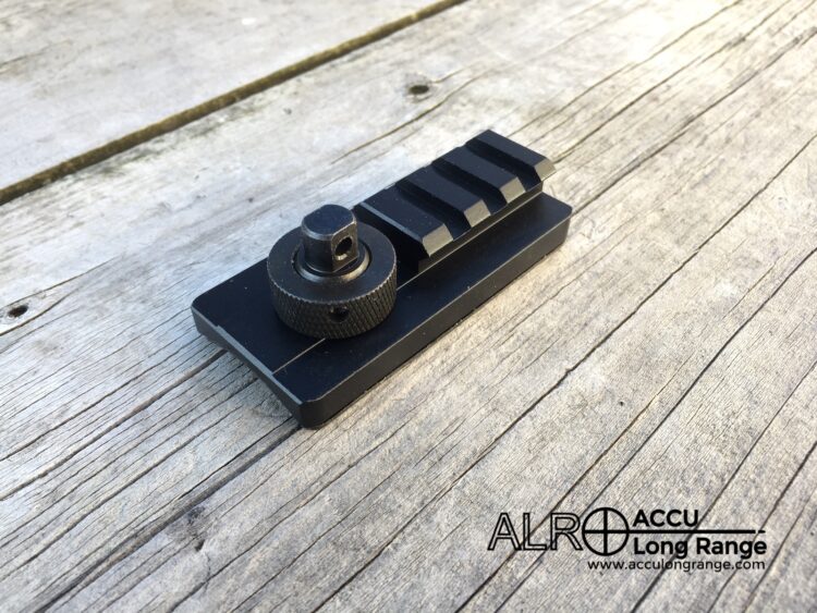 ACCU Long Range Stud picatinny style rail adapter