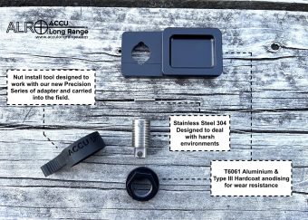 Precision Sling Stud ARCA Rail Adapter